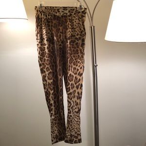 Lavender Brown Cheetah Pants